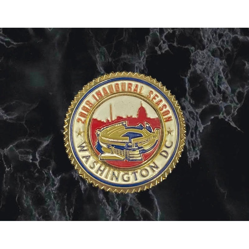 Washington Nationals 2008 INAUGURATION Exclusive SPINNING GLOW IN THE DARK Hat Pin