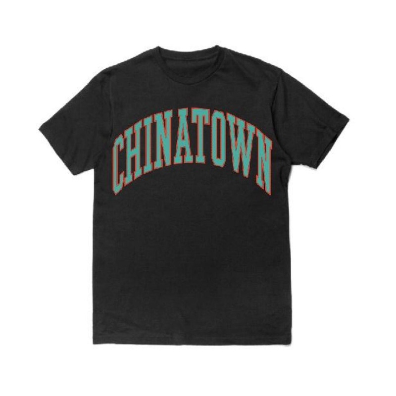 Chinatown Market Collegiate T-shirt (Black) m