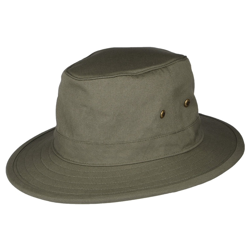 Failsworth Hats Traveller Crushable Sun Hat – Khaki S