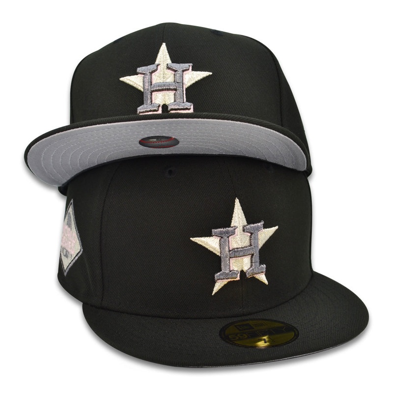 Houston Astros “THE R & BEY ASTROS” Exclusive New Era 59Fifty Fitted Hat – Black 6 7/8
