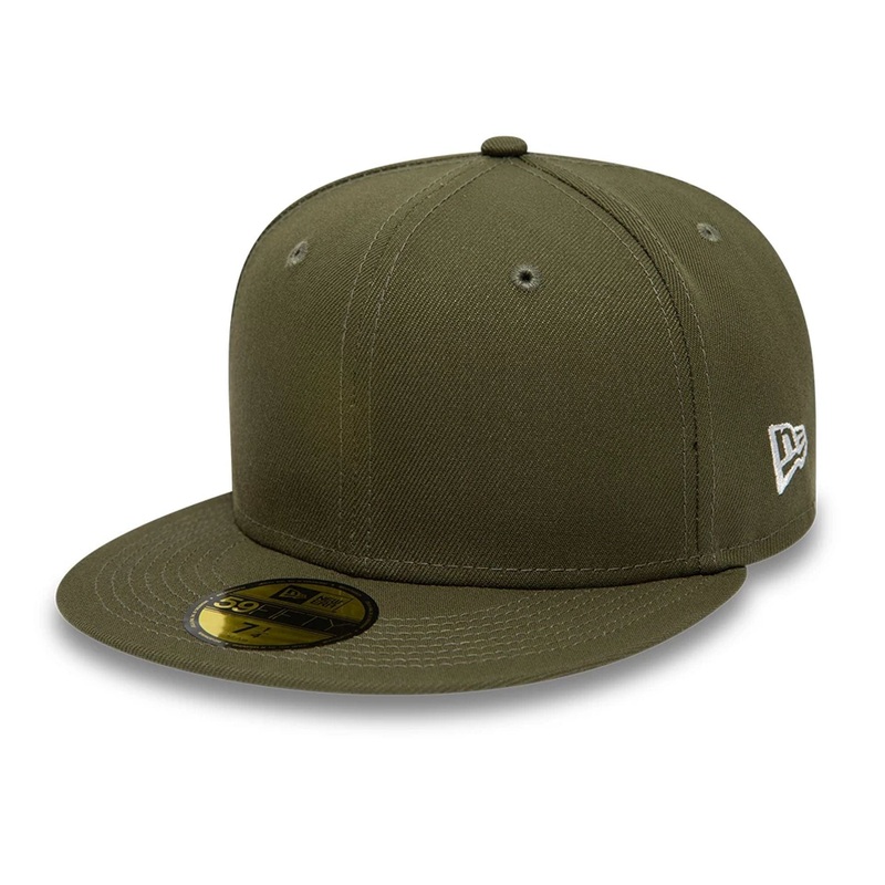 New Era Blank Khaki 59FIFTY Fitted Cap 6 7/8