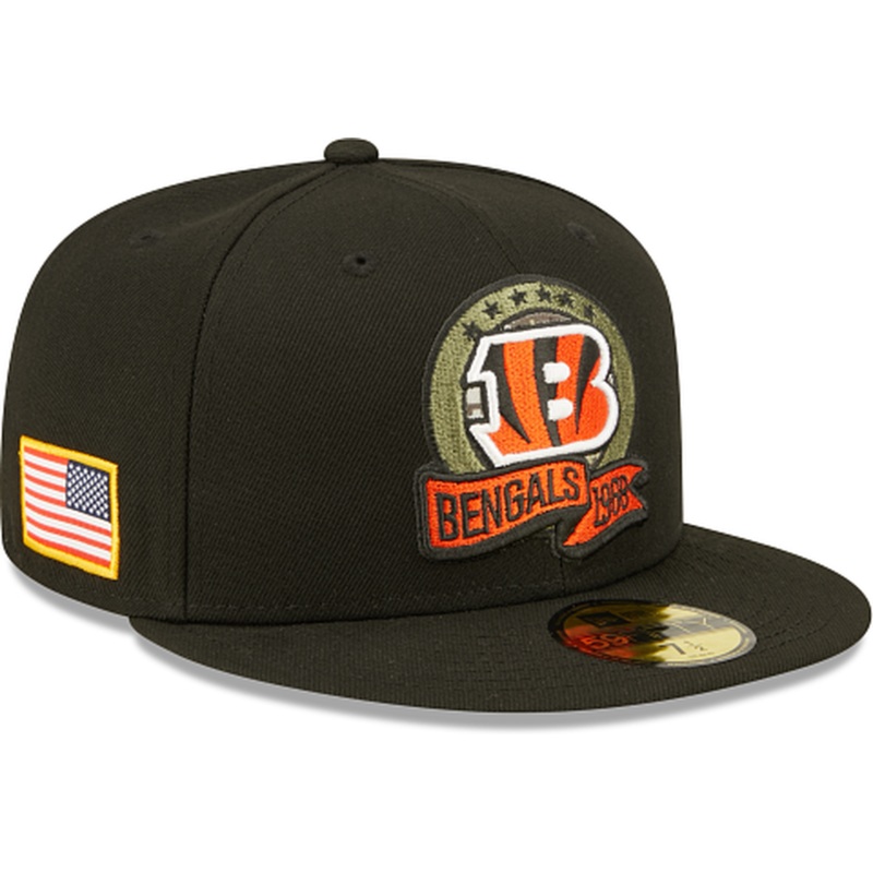 New Era Cincinnati Bengals 2022 Salute to Service 59FIFTY Fitted Hat