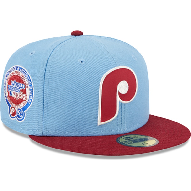 New Era Philadelphia Phillies Powder Blues 2023 59FIFTY Fitted Hat