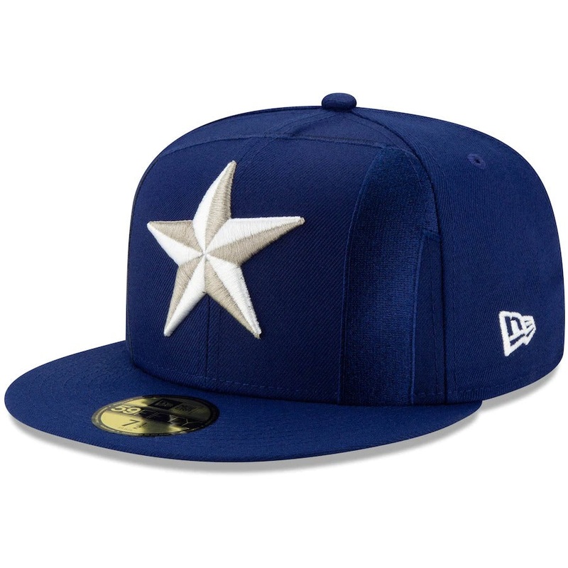 New Era Texas Rangers Royal Logo Elements 59FIFTY Fitted Hat