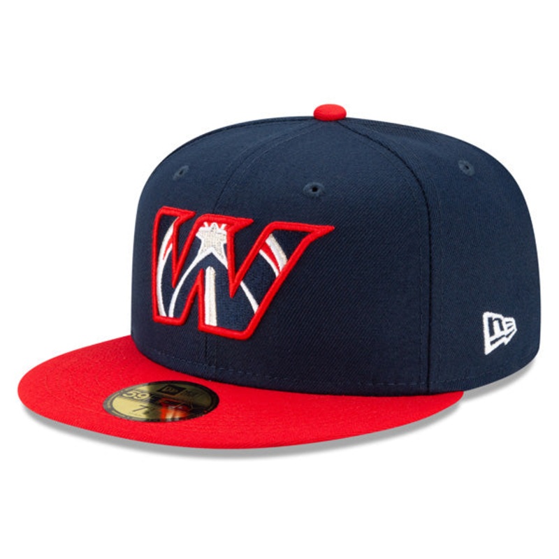 Washington Wizards New Era 2021 NBA Draft On-Stage 59FIFTY Fitted Hat – Navy/Red 7