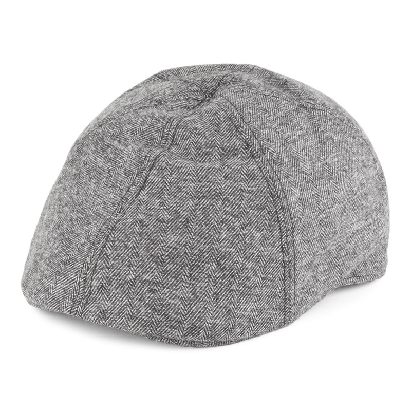 Bailey Hats Waddell Duckbill Flat Cap – Black S