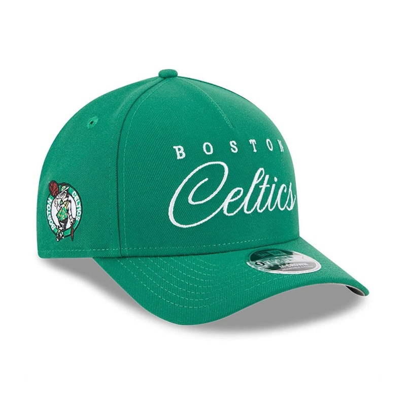 Boston Celtics NBA Draft 2025 Green 9FORTY M-Crown A-Frame Adjustable Cap OSFM
