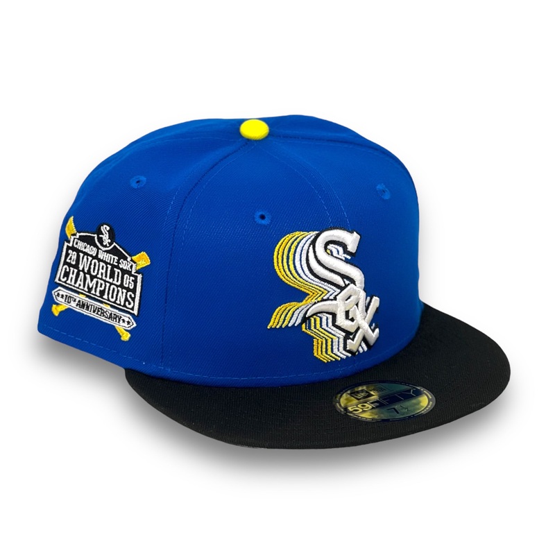 CHICAGO WHITESOX (ROYAL) (10TH ANN OF “2005 WS CHAMPS” ) NEW ERA 59FIFTY FITTED 67/8