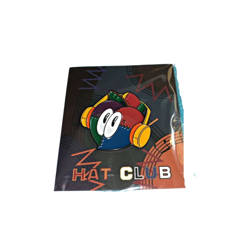 Hat Club Aux Heart Fitted Hat Pin