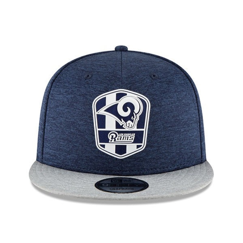 Los Angeles Rams New Era 2018 NFL Sideline Road Official 9Fifty Snapback Hat
