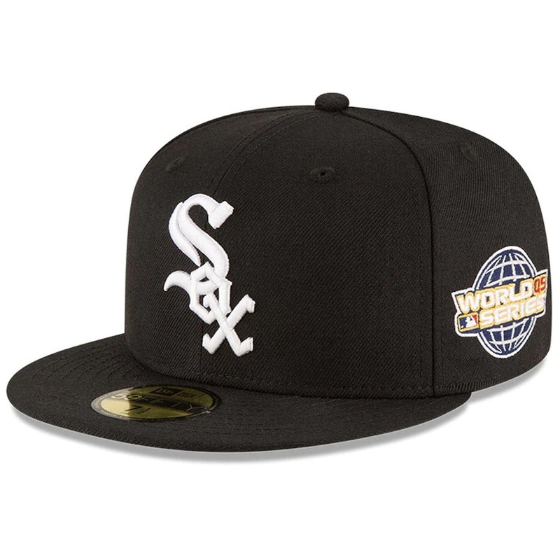 New Era Black Chicago White Sox Side Patch 2005 World Series 59FIFTY Fitted Hat