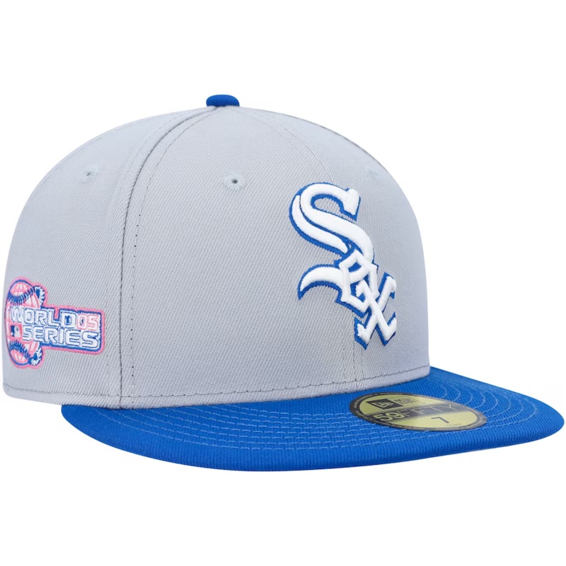 New Era Chicago White Sox Gray/Blue Dolphin 2023 59FIFTY Fitted Hat