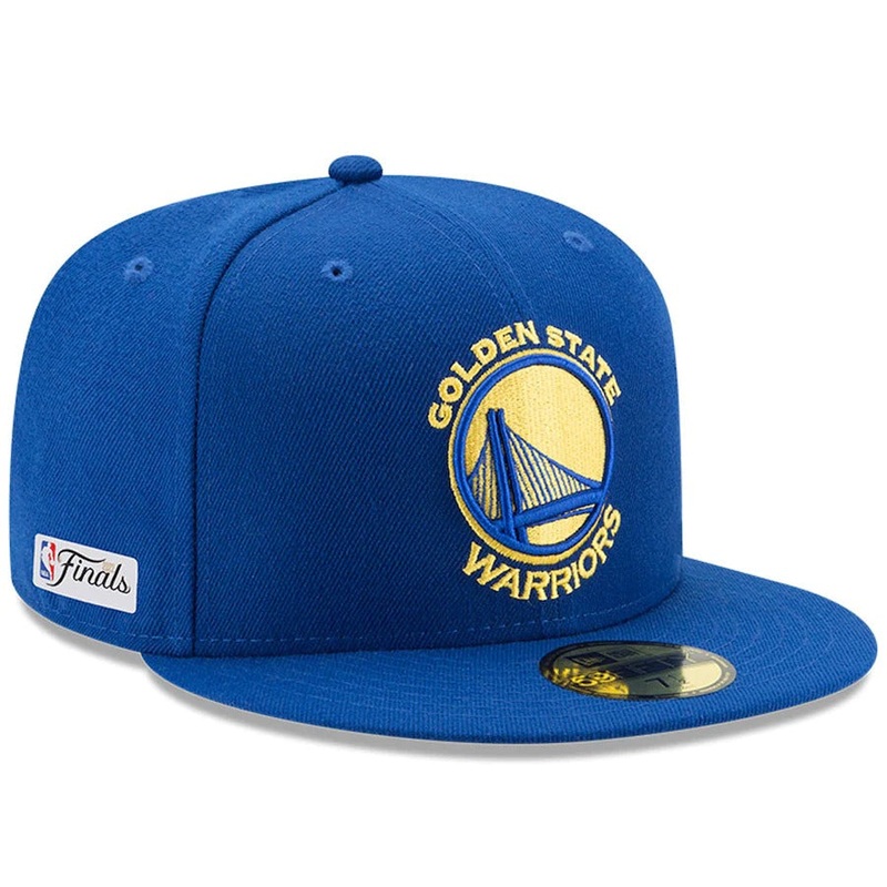 New Era Golden State Warriors Royal 2022 NBA Finals Side Patch 59FIFTY Fitted Hat