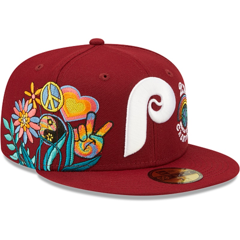 New Era Philadelphia Phillies Groovy 2022 59FIFTY Fitted Hat