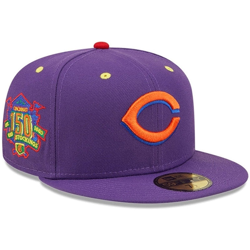 New Era x Lids HD  Cincinnati Reds ROYGBIV 2.0 59FIFTY Fitted Cap