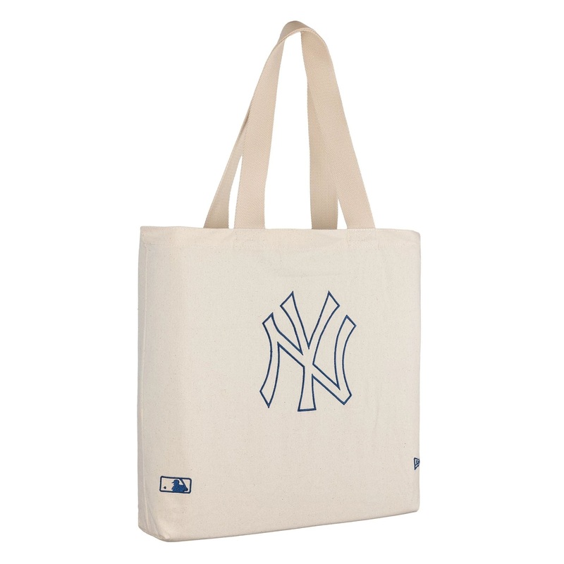 New York Yankees MLB Light Cream Tote Bag OSFM