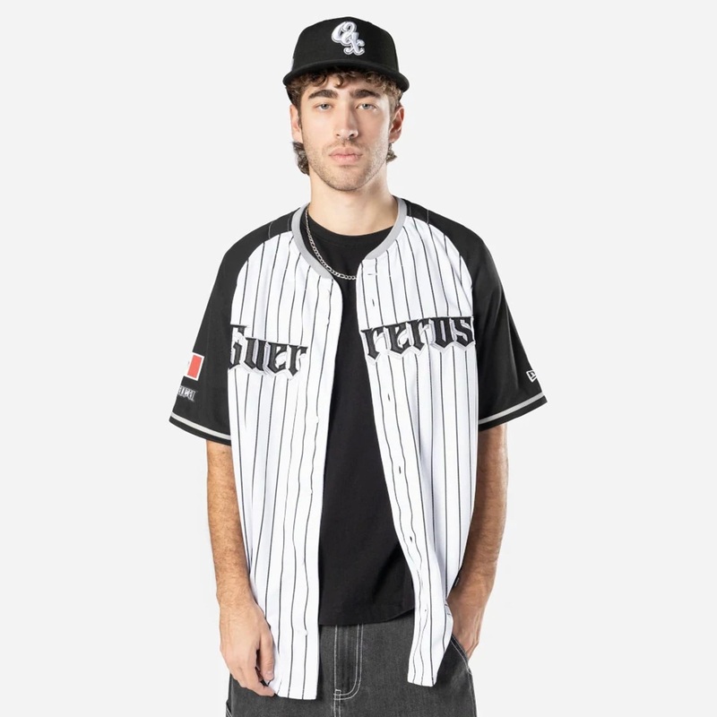 Oaxaca Guerreros Mexico LMB On Field White On-Field Jersey XS-S