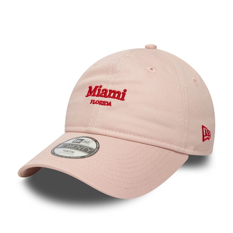 Youth New Era City Pastel Pink 9TWENTY Adjustable Cap Youth