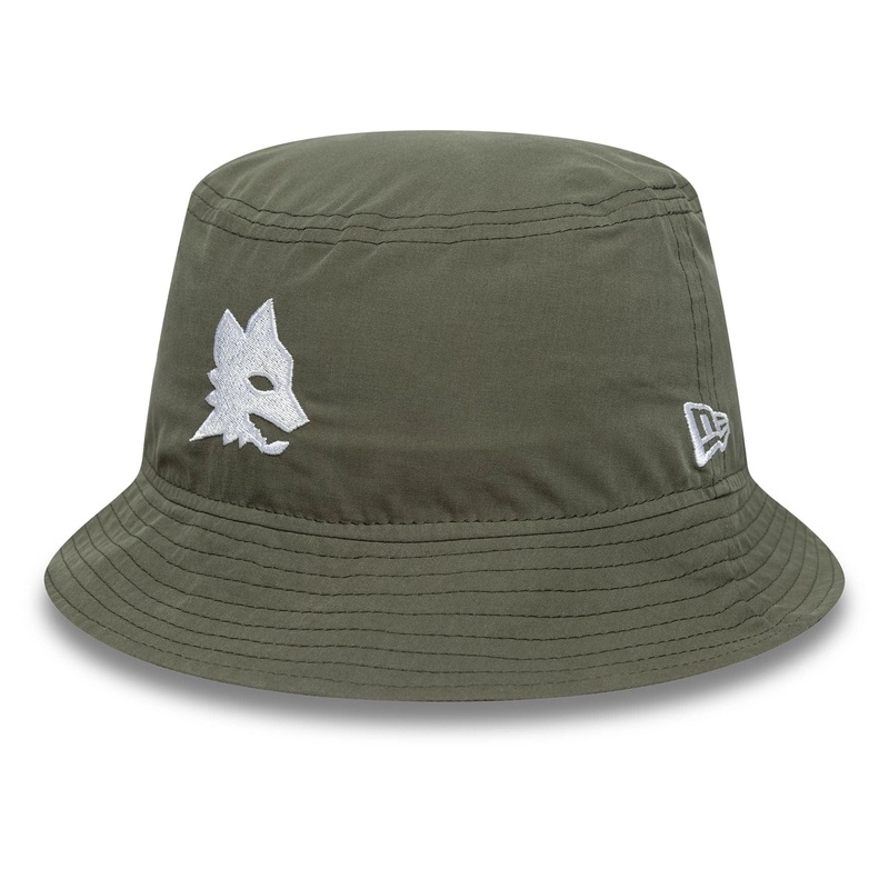 AS Roma Lightweight Dark Green Bucket Hat S