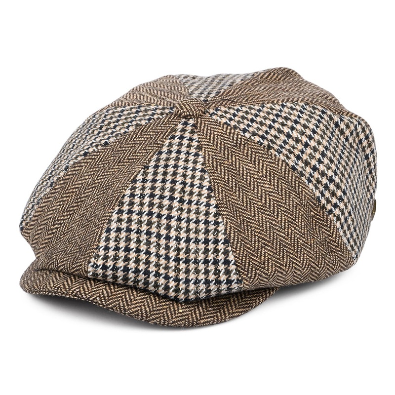 Brixton Hats Fender Philly Newsboy Cap – Brown Small-56cm
