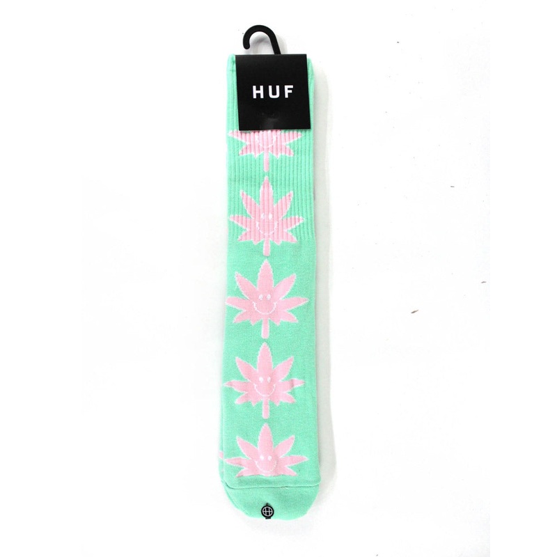 Huf Plantlife Mr. Nice Guy Socks (Mint) One Size