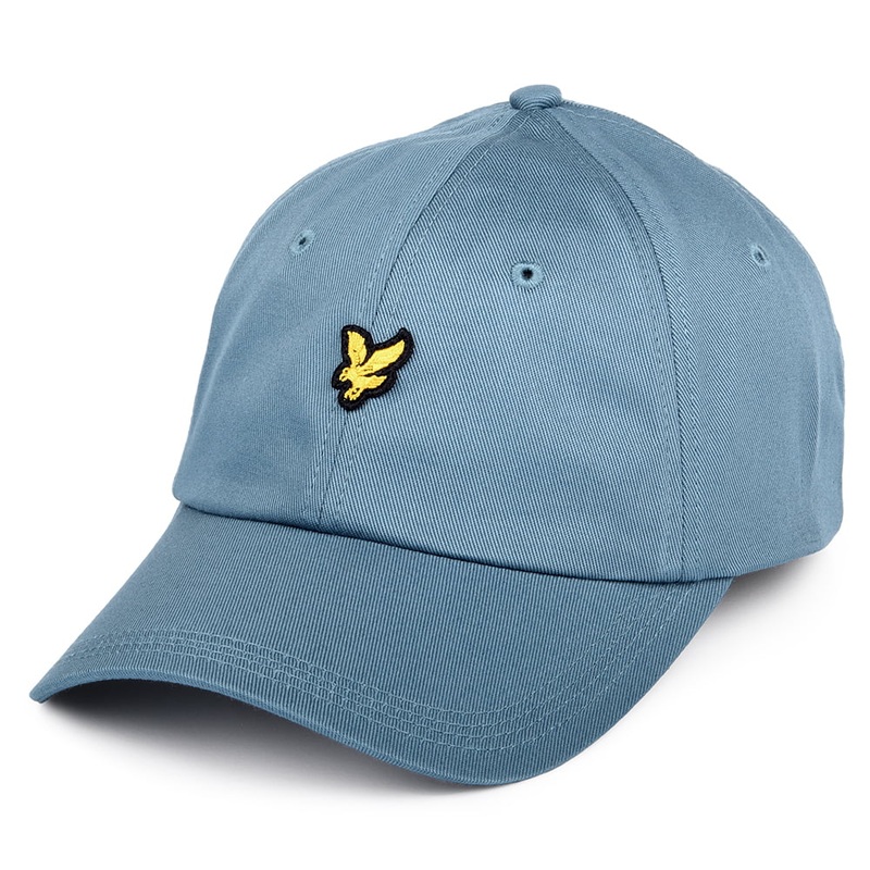 Lyle & Scott Hats Vintage Baseball Cap – Slate Blue Adjustable