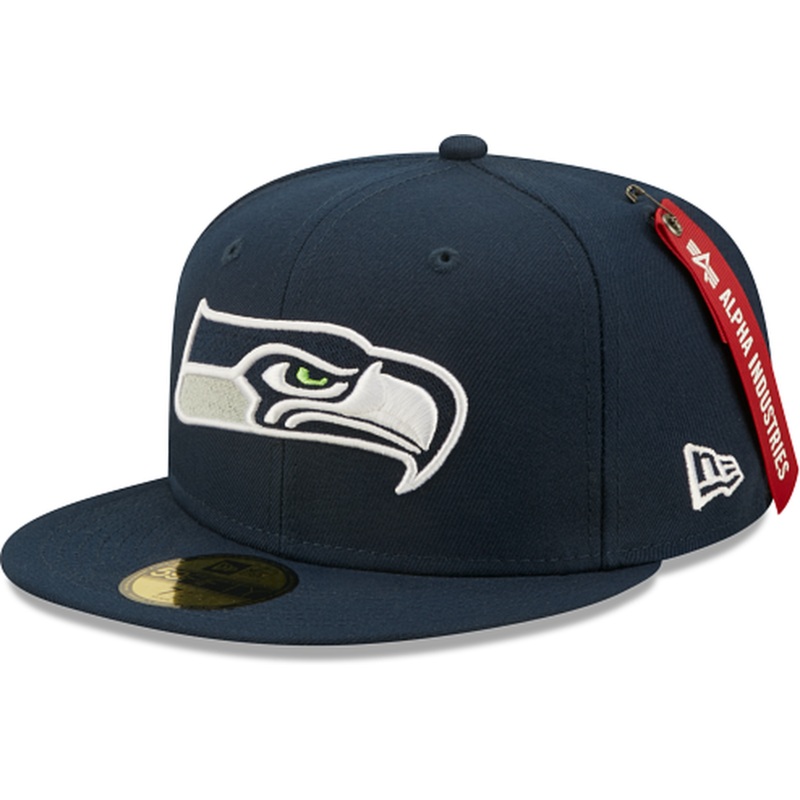 New Era Alpha Industries X Seattle Seahawks 2022 59FIFTY Fitted Hat