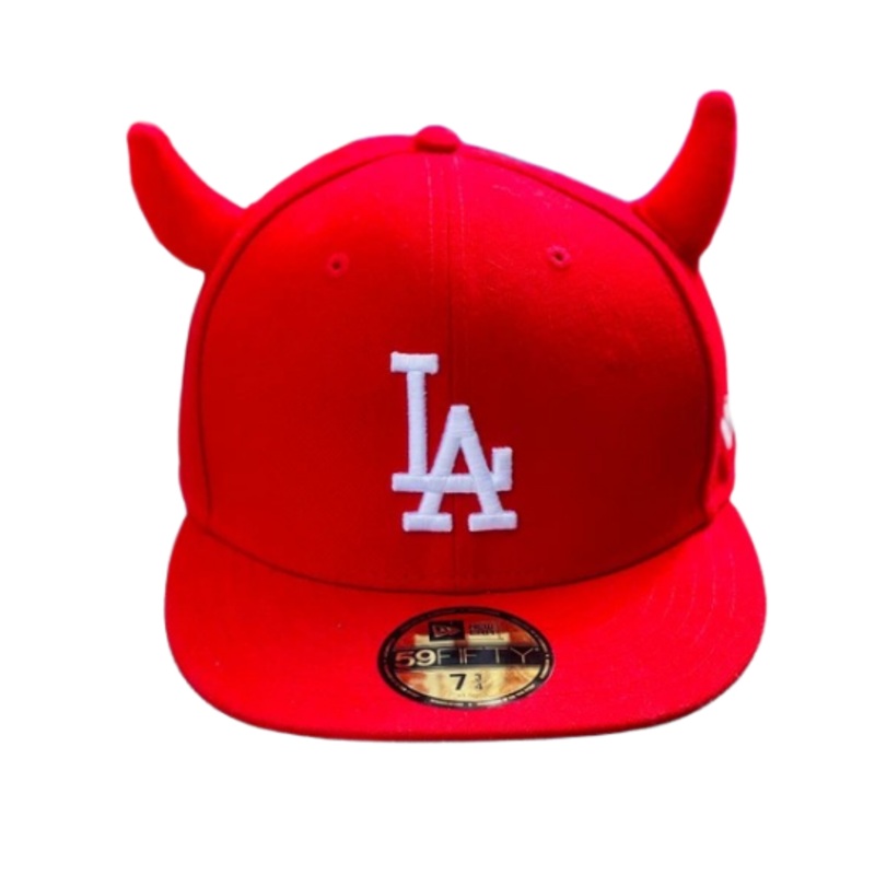 New Era Los Angeles Dodgers Red Ryder Studio Devil Horn 59FIFTY Fitted Hat