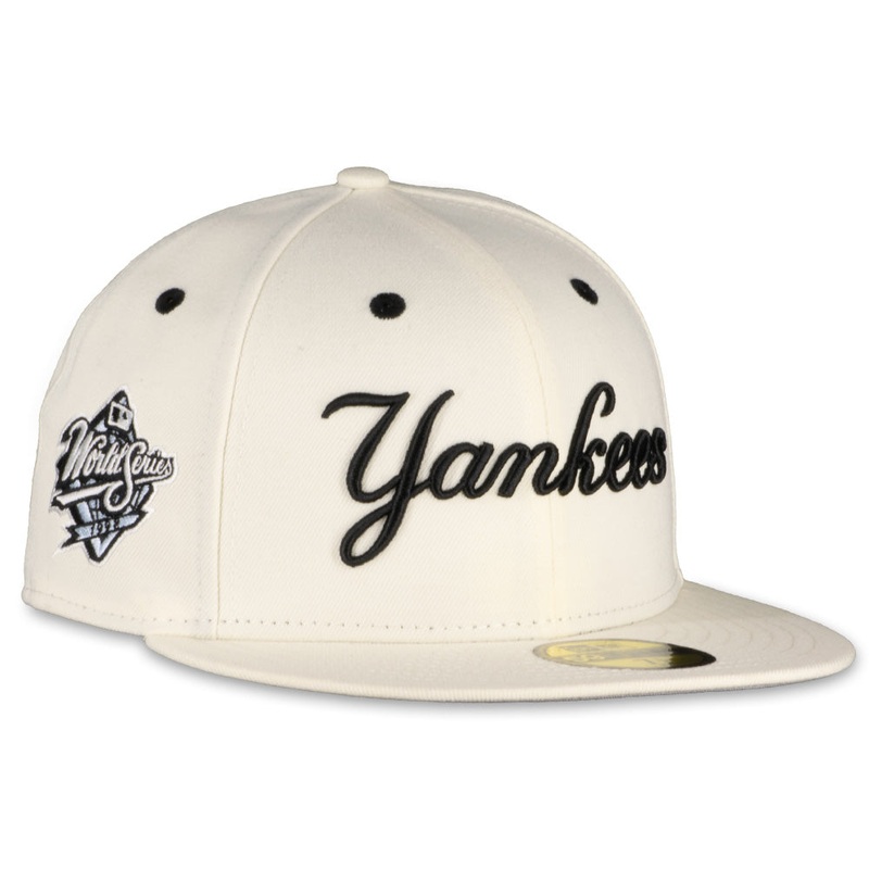 New Era New York Yankees White Ivory Box Score 2023 59FIFTY Fitted Hat
