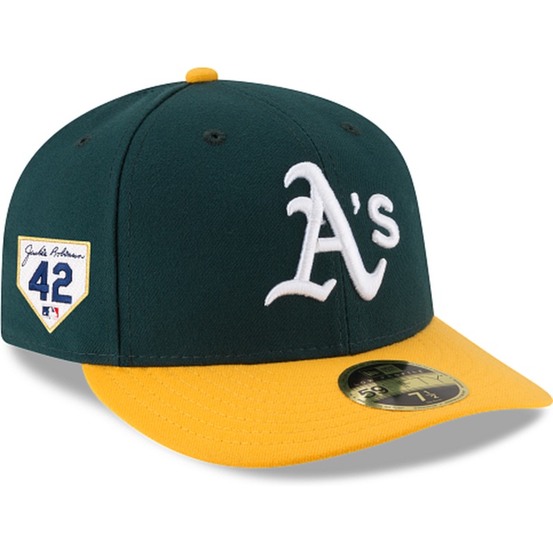 New Era Oakland Athletics Jackie Robinson Day 2023 Low Profile 59FIFTY Fitted Hat