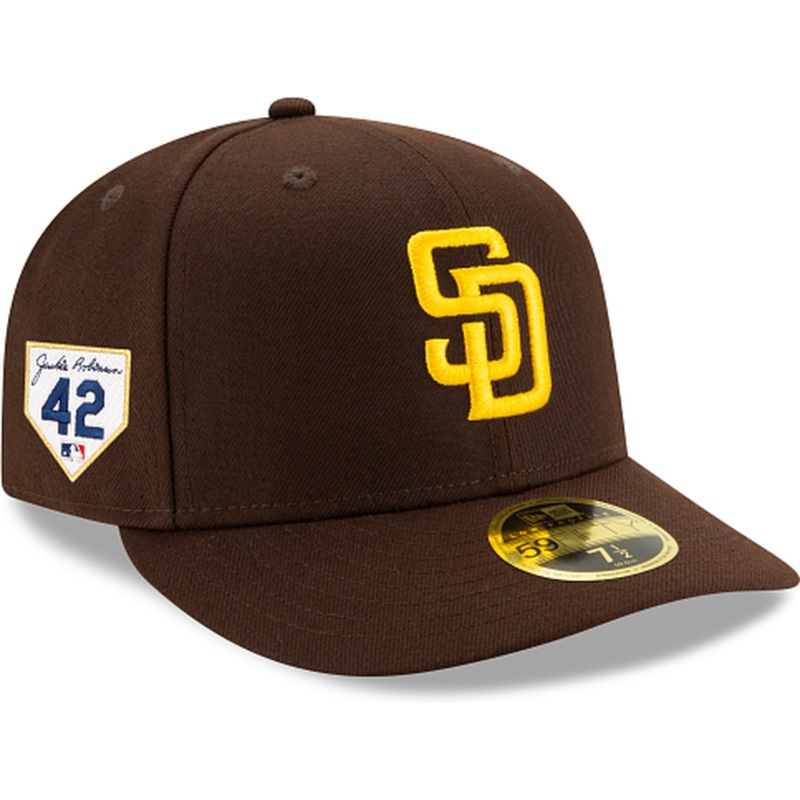 New Era San Diego Padres Jackie Robinson Day 2023 Low Profile 59FIFTY Fitted Hat