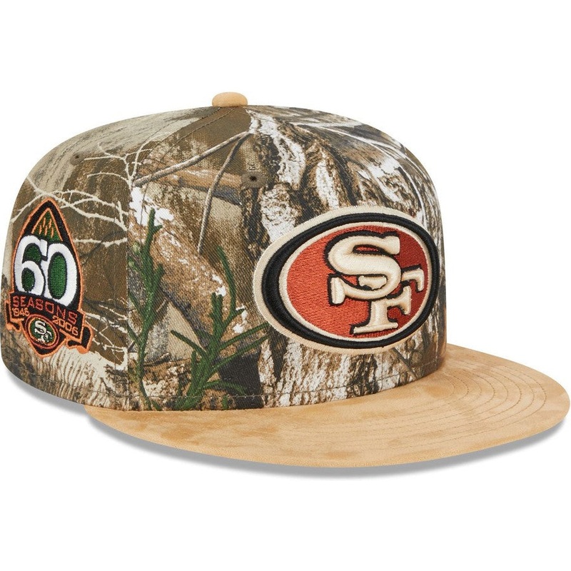 New Era San Francisco 49ers Realtree 2023 59FIFTY Fitted Hat