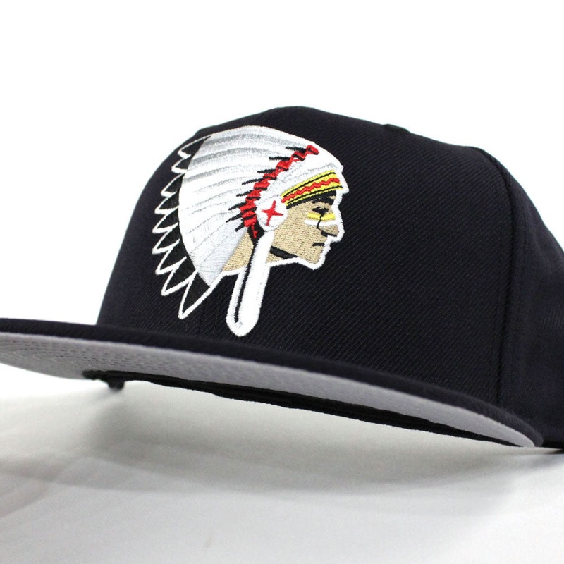 Chiefs New Era 59Fifty Fitted Hats (Navy Gray Under Brim) 7