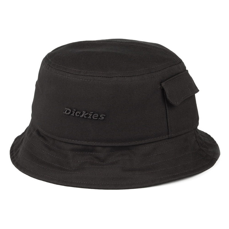 Dickies Hats Bogalusa Bucket Hat – Black 1-Size