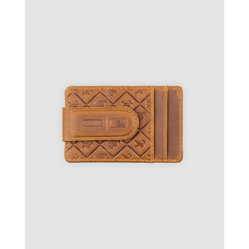 Flag Man Glove Leather Money Clip Wallet – Los Angeles Dodgers