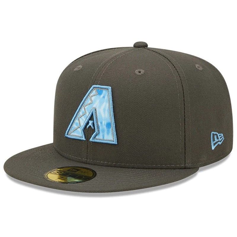 New Era Arizona Diamondbacks Graphite 2022 Father’s Day On-Field 59FIFTY Fitted Hat
