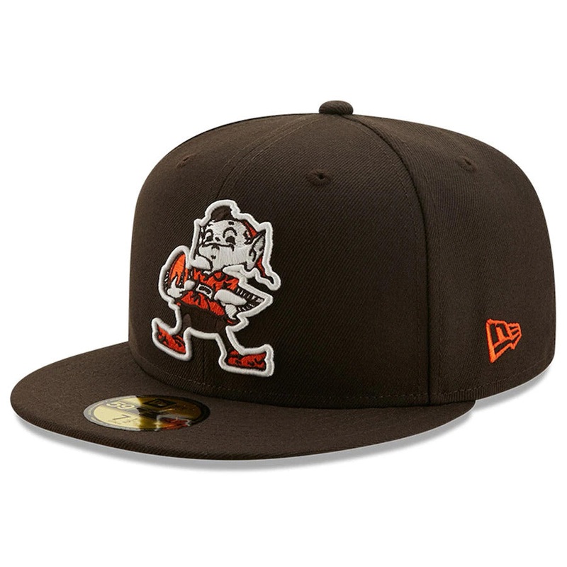 New Era Cleveland Browns 75th Anniversary Side Patch 59FIFTY Fitted Hat