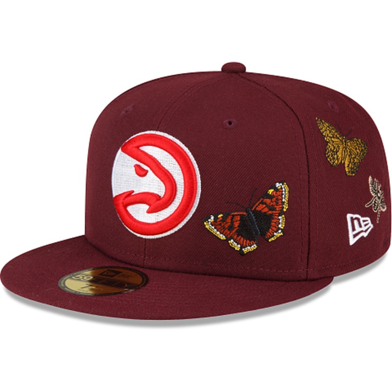 New Era FELT X Atlanta Hawks 2022 59FIFTY Fitted Hat