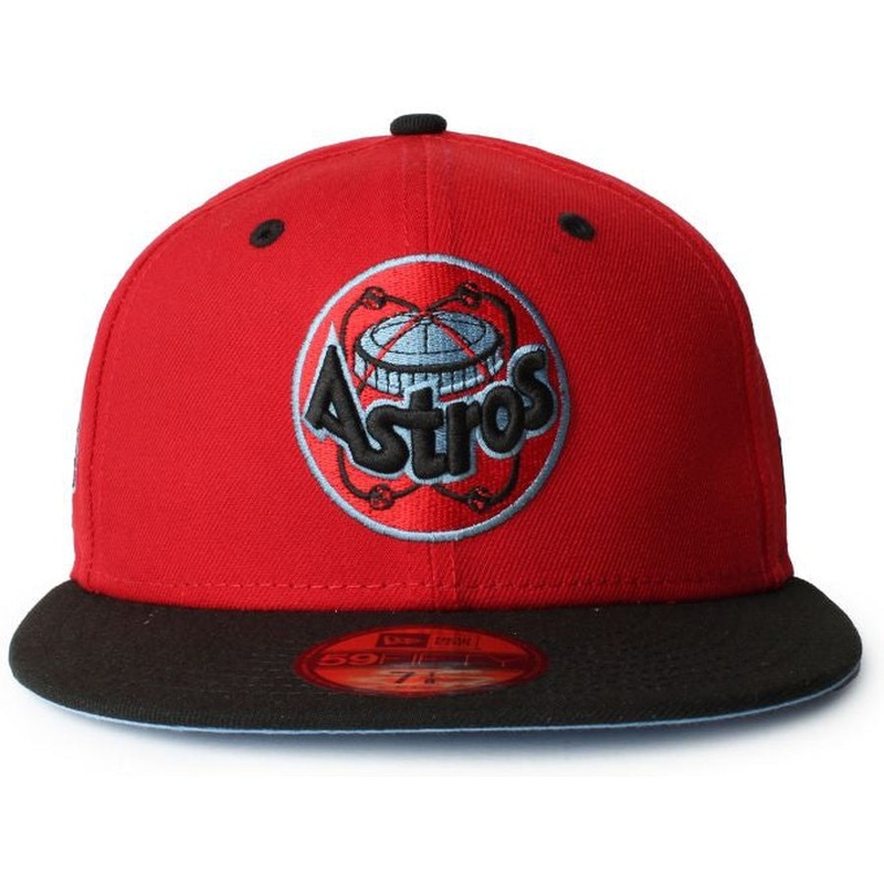 New Era Houston Astros 1986 All-Star Game Red/Black Light Blue UV 59FIFTY Fitted Hat