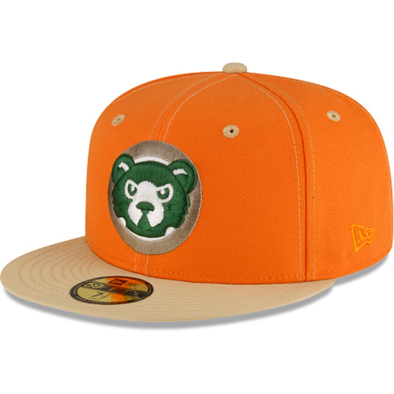 New Era Just Caps Orange Popsicle Chicago Cubs 2023 59FIFTY Fitted Hat