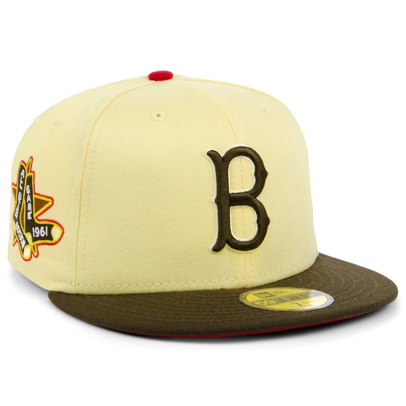New Era x Lids HD  Boston Red Sox Ice Cream Banana Split 2022 59FIFTY Fitted Cap