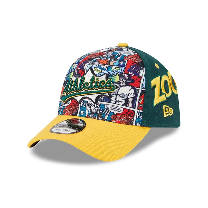 Oakland Athletics 2025 MLB Diamond Hero Edition Dark Green 9FORTY A-Frame Adjustable Cap OSFM