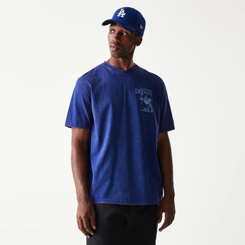 LA Dodgers MLB Character Dark Blue T-Shirt S