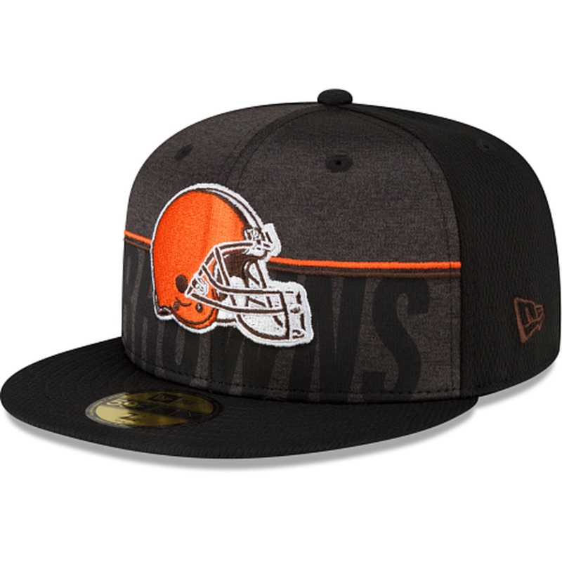 New Era Cleveland Browns 2023 Training Black 59FIFTY Fitted Hat