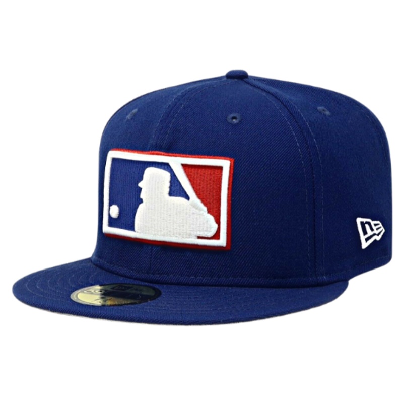 New Era MLB Umpire Large Batterman Logo Royal Blue, Red & White 59FIFTY Fitted Hat