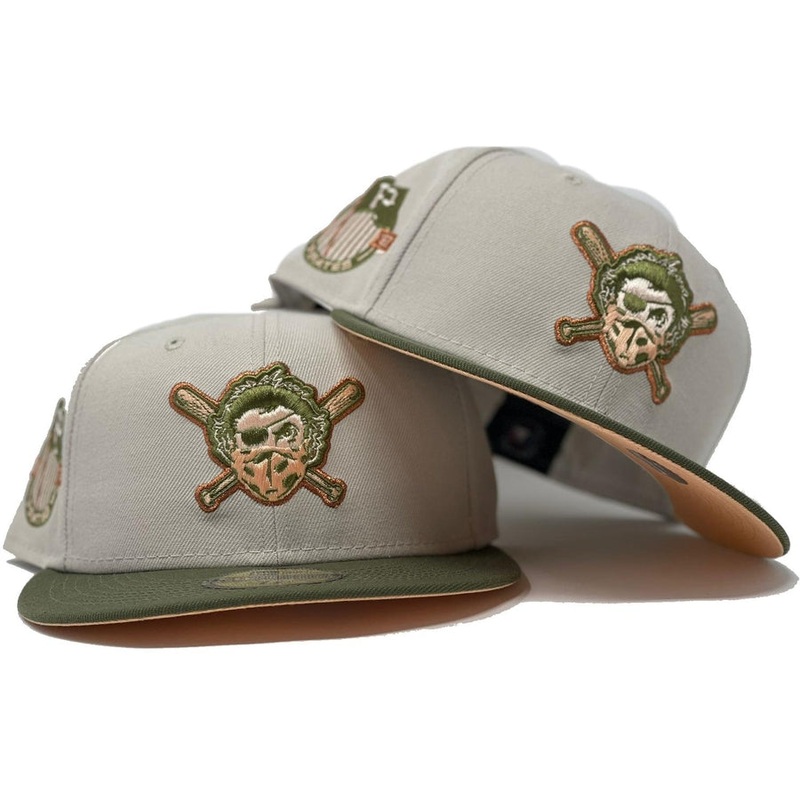 New Era Pittsburgh Pirates Stone Peach 59FIFTY Fitted Hat