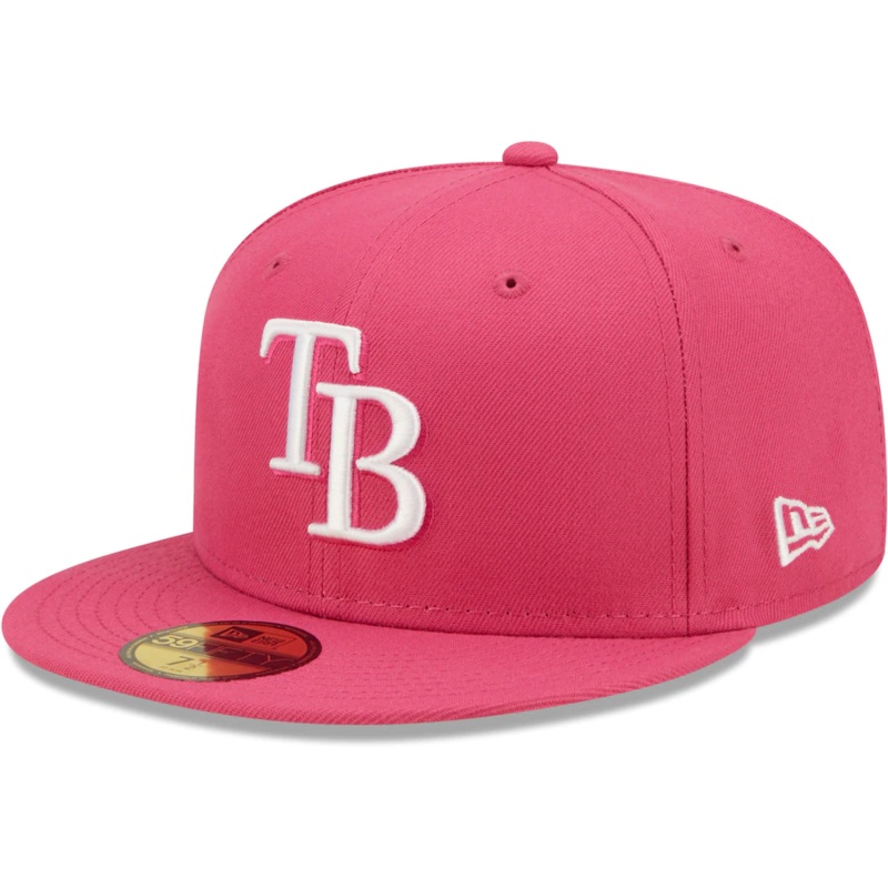 New Era Tampa Bay Rays Hot Pink 59FIFTY Fitted Hat