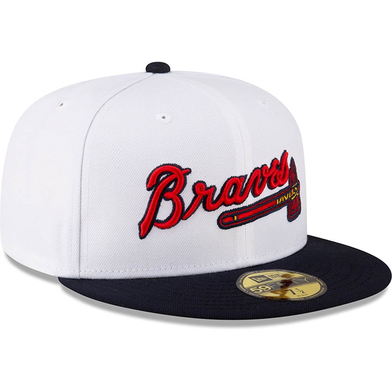 New Era x JS Atlanta Braves “Snow” White 2023 59FIFTY Fitted Hat