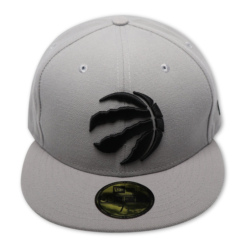 TORONTO RAPTORS  (GREY) NEW ERA 59FIFTY FITTED 67/8