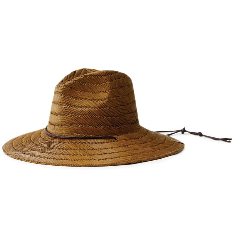Brixton Hats Bell Straw Lifeguard Hat – Toffee Small/Medium